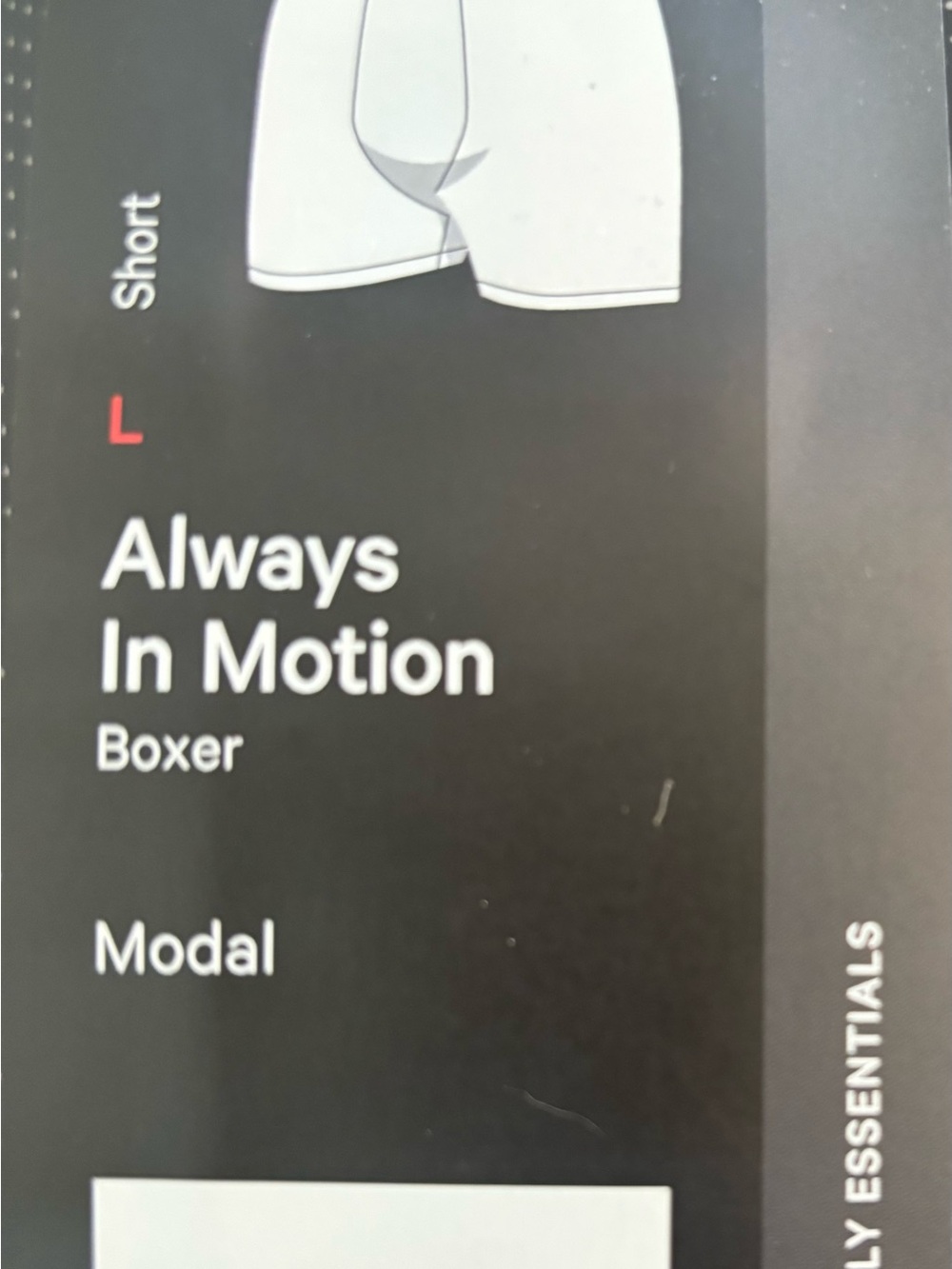 lululemon athletica Always In Motion Boxer - White